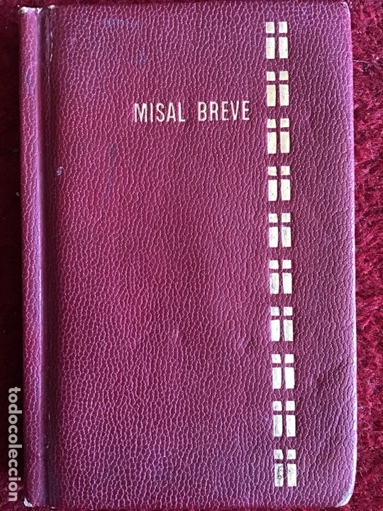 Libros de segunda mano: Misal Breve. Eusebio Arregui D&iacute;az. 1969. ASM - Foto 1