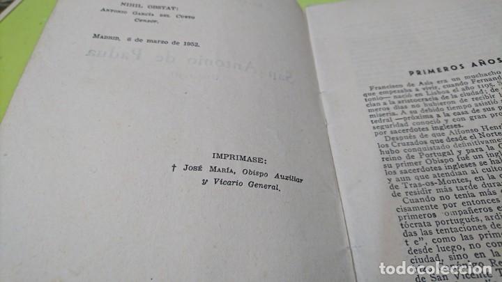 Libros de segunda mano: VIDAS DE SANTOS, EDICIONES PAULINAS, 1952 - Foto 5