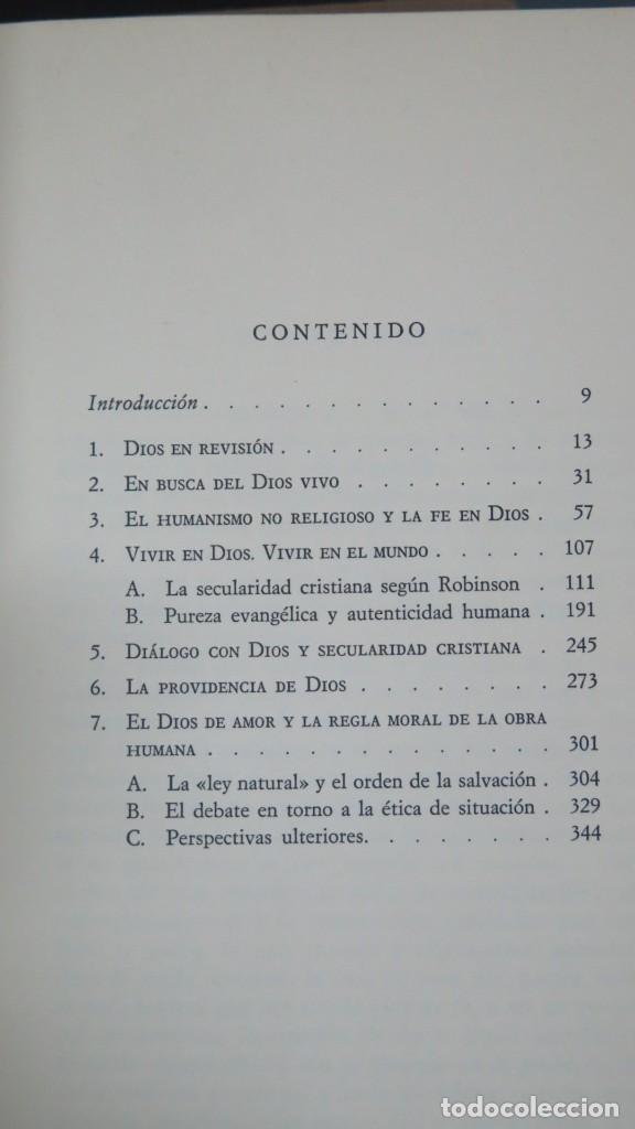 Libros de segunda mano: DIOS Y EL HOMBRE. Schillebeeckx - Foto 2