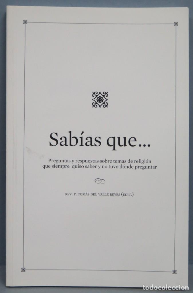 Libri di seconda mano: PREGUNTAS Y RESPUESTAS SOBRE TEMAS DE RELIGION QUE SIEMPRE QUISO SABER. VALLE REYES