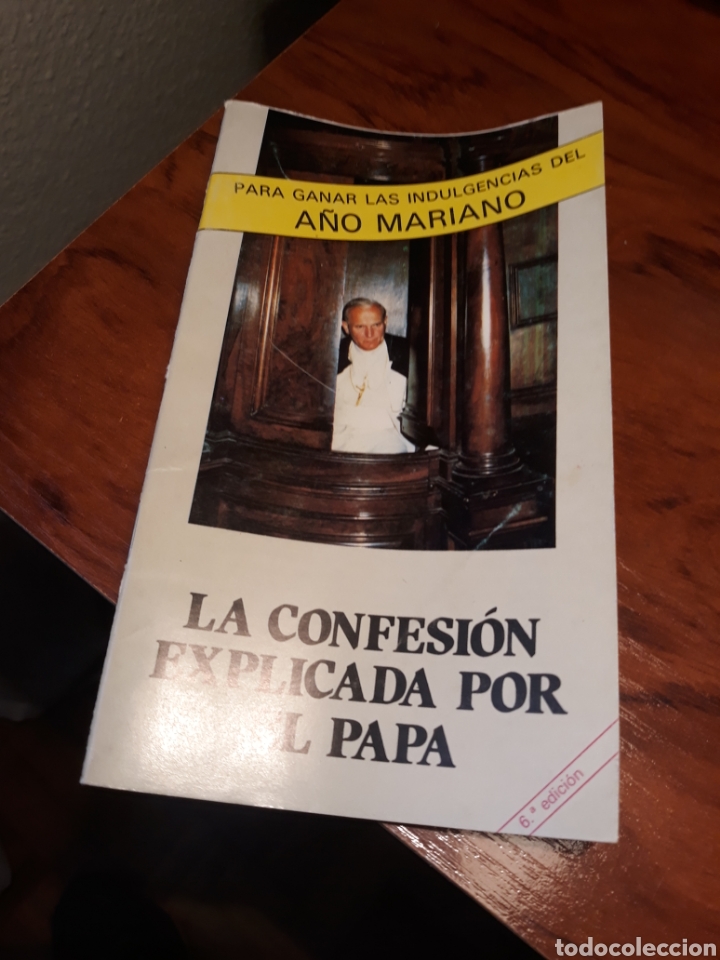 Second hand books: LA CONFESI&Oacute;N EXPLICADA POR EL PAPA .6&deg; EDICION