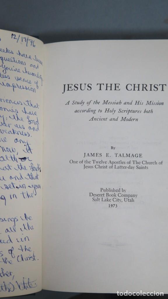 Libros de segunda mano: 1973.- JESUS THE CRHIST. TALMAGE - Foto 2