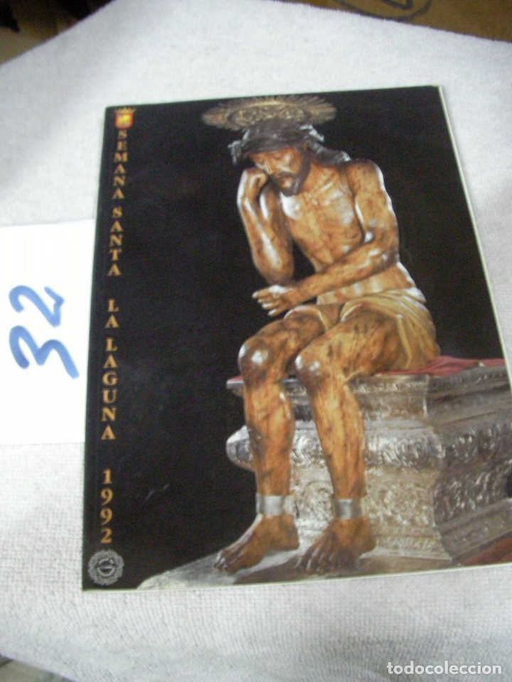 Libros de segunda mano: ANTIGUO PROGRAMA RELIGIOSO SEMANA SANTA LA LAGUNA 1992 - Foto 1