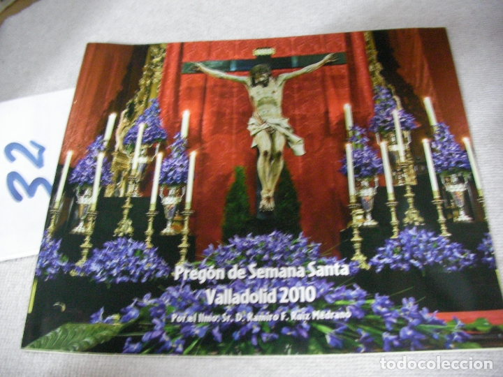 Gebrauchte B&uuml;cher: ANTIGUO PROGRAMA RELIGIOSO SEMANA SANTA VALLADOLID 2010