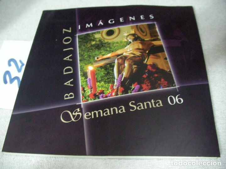 ANTIGUO PROGRAMA RELIGIOSO SEMANA SANTA BADAJOZ 2006