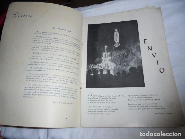 Libros de segunda mano: LOURDES CENTENARIO 1958 - Foto 2