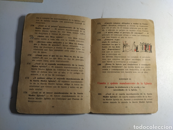 Libros de segunda mano: Catecismo segundo grado - Foto 2