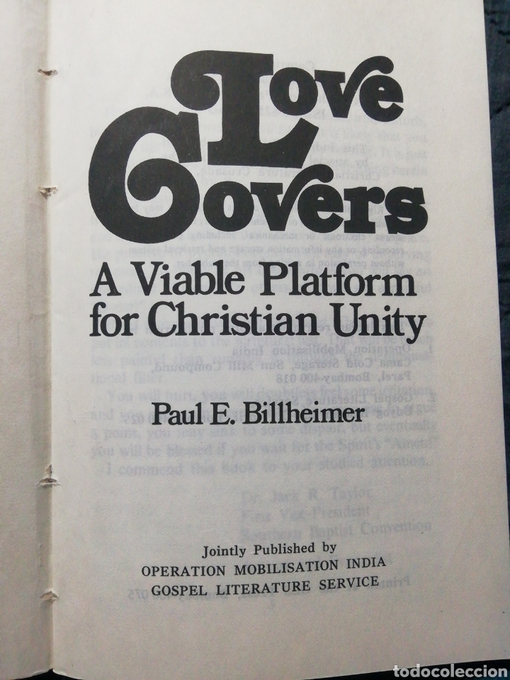 Libros de segunda mano: LOVE GOVERS. Paul E BILLHEIMER. EN INGL&Eacute;S - Foto 3