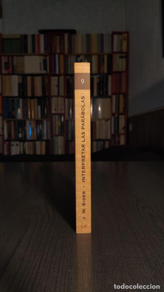 Libros de segunda mano: INTERPRETAR LAS PARABOLAS.  JOHN W. SIDER.  Editorial San Pablo. - Foto 3