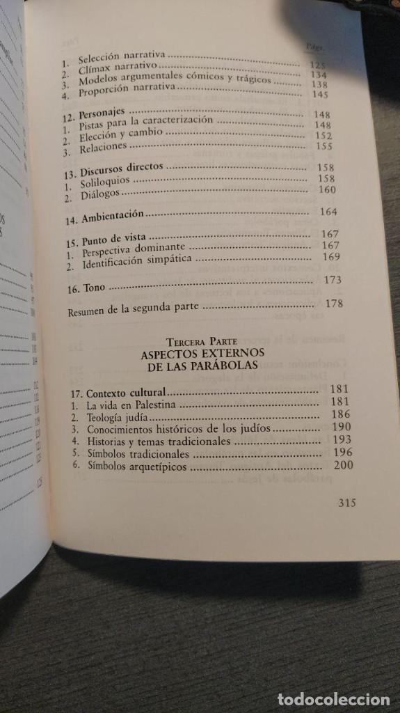 Libros de segunda mano: INTERPRETAR LAS PARABOLAS.  JOHN W. SIDER.  Editorial San Pablo. - Foto 7