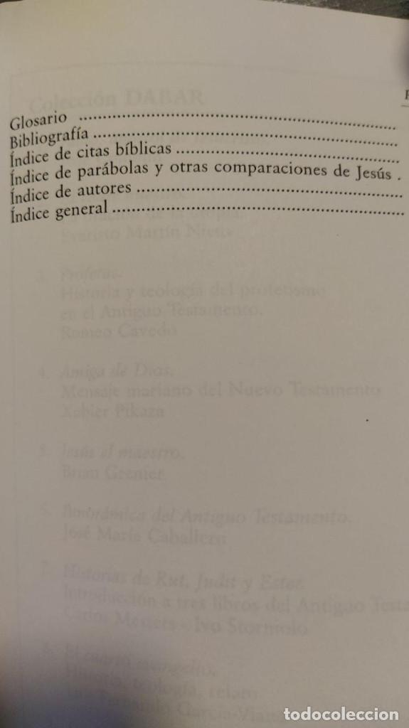 Libros de segunda mano: INTERPRETAR LAS PARABOLAS.  JOHN W. SIDER.  Editorial San Pablo. - Foto 11