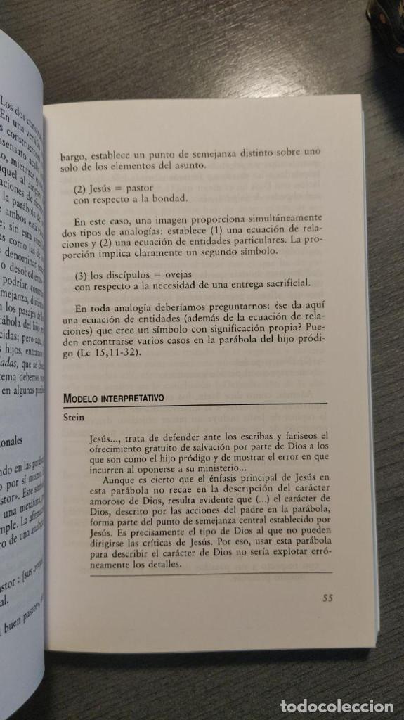 Libros de segunda mano: INTERPRETAR LAS PARABOLAS.  JOHN W. SIDER.  Editorial San Pablo. - Foto 12