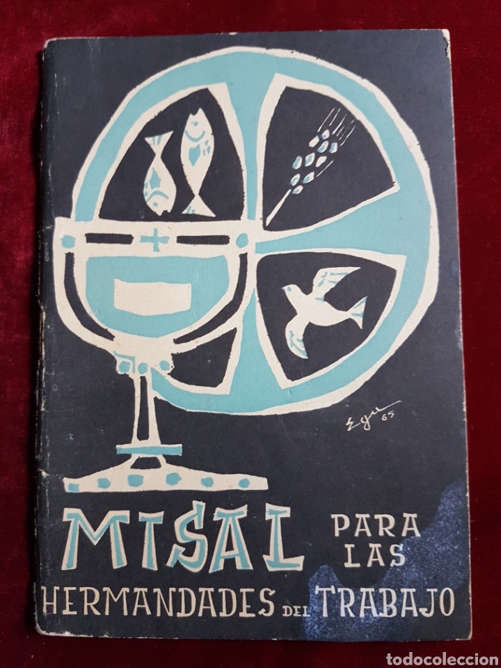 Libros de segunda mano: Misal hermandades de trabajo 1965