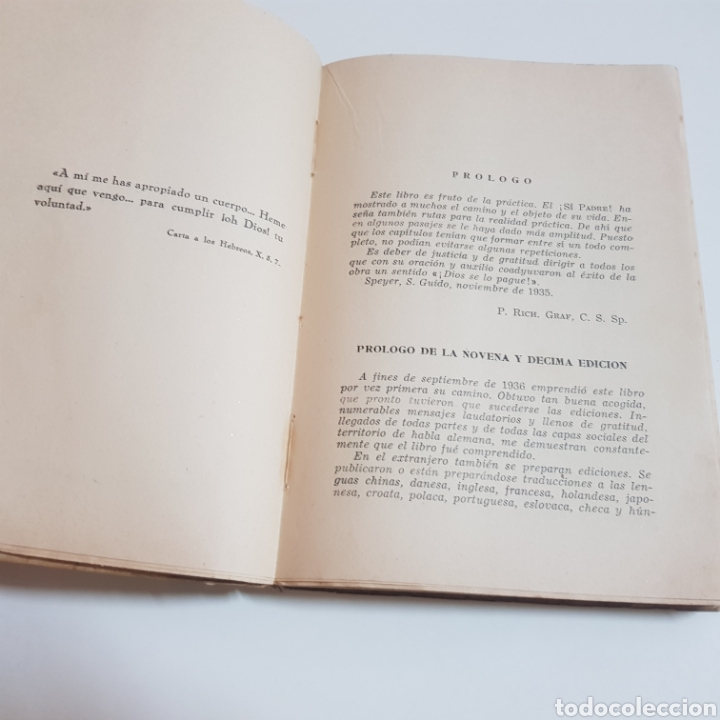 Libros de segunda mano: SI PADRE - P. RICARDO GRAF - Foto 3