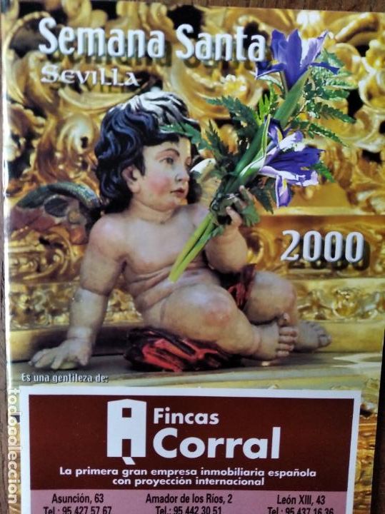 Libros de segunda mano: GUIA SEMANA SANTA DE SEVILLA 2000 - CRUZ DE GUIA -