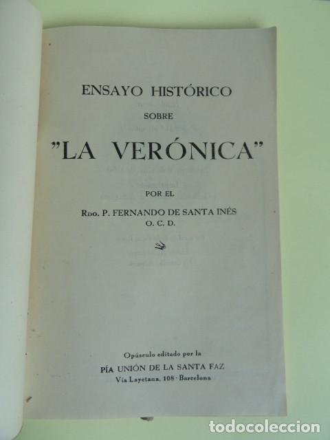 Libros de segunda mano: LIBRO LIBRITO - LA VERONICA -. A&Ntilde;O 1950. - Foto 2