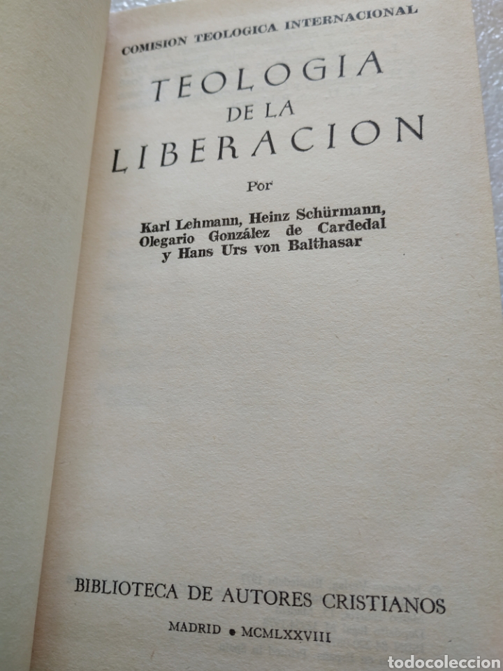 Libros de segunda mano: Teolog&iacute;a de la liberaci&oacute;n. BAC - Foto 2