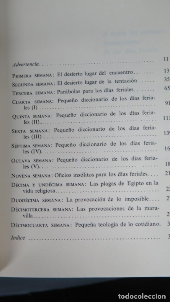 Libros de segunda mano: LA PROVOCACION DE DIOS. ALESSANDRO PRONZATO - Foto 2