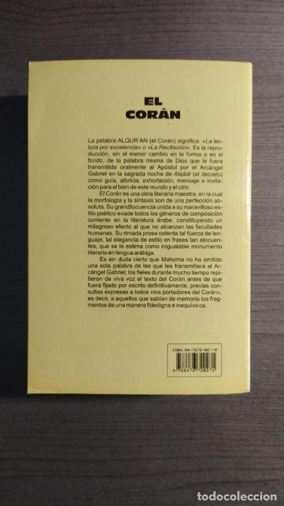 Libros de segunda mano: EL CORAN  Editorial: EDICOMUNICACION - Foto 2