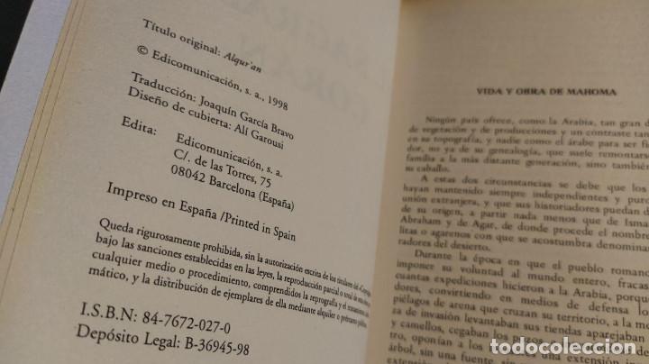 Libros de segunda mano: EL CORAN  Editorial: EDICOMUNICACION - Foto 8