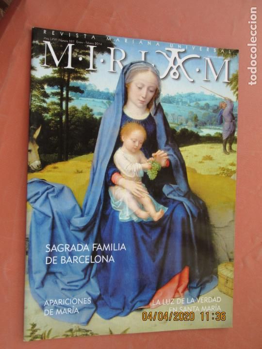Second hand books: MIRIAM , REVISTA MARIANA UNIVERSAL N&ordm; 387 - ENERO FEBRERO 2014- SAGRADA FAMILIA -APARICIONES DE MARI