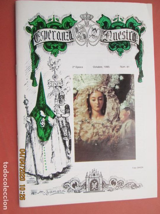 Gebrauchte B&uuml;cher: BOLET&Iacute;N ESPERANZA NUESTRA N&ordm; 81 - OCTUBRE 1995.