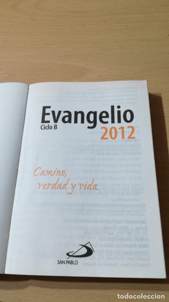 Libros de segunda mano: EVANGELIO 2012 - SAN PABLO	 /   	&Ntilde;203 - Foto 3