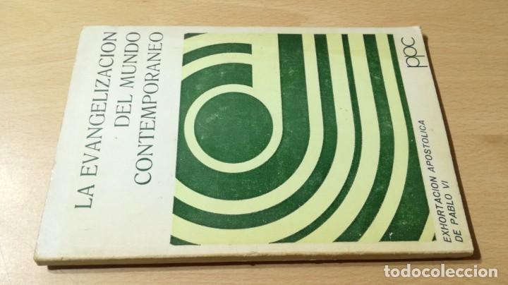 Second hand books: LA EVANGELIZACI&Oacute;N DEL MUNDO CONTEMPORANEO - PABLO VI - PPC	 /   	&Oacute;-301