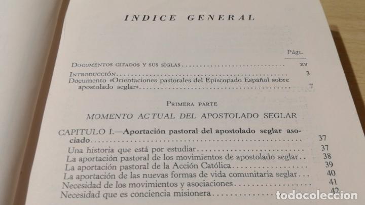 Libros de segunda mano: EL APOSTOLADO SEGLAR EN ESPA&Ntilde;A - COMISION EPISCOPAL - BAC	 /   	&Oacute;-301 - Foto 10