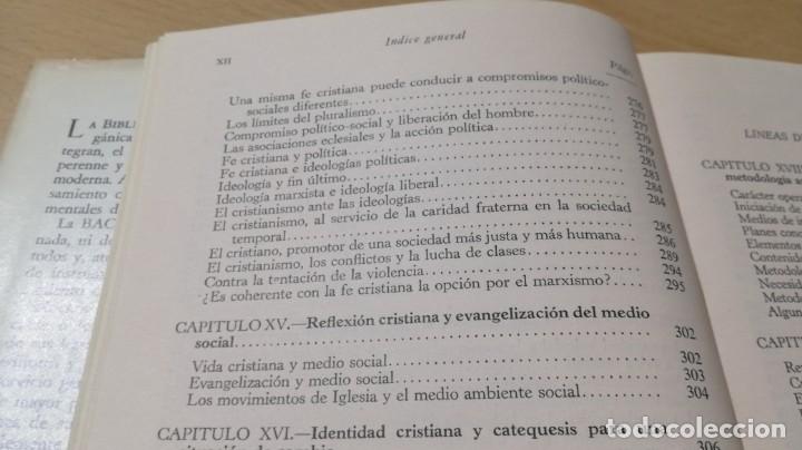 Libros de segunda mano: EL APOSTOLADO SEGLAR EN ESPA&Ntilde;A - COMISION EPISCOPAL - BAC	 /   	&Oacute;-301 - Foto 20