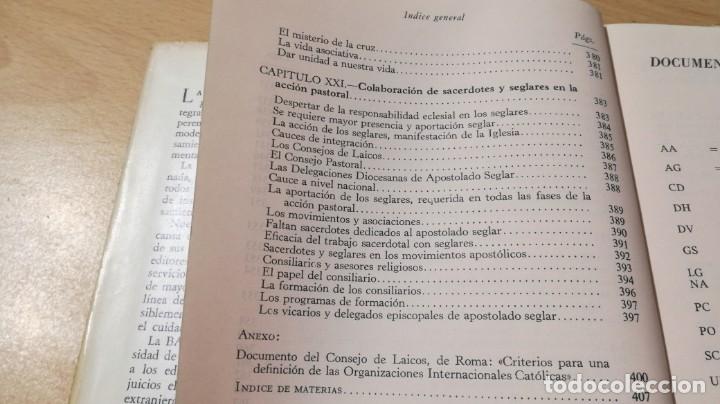 Libros de segunda mano: EL APOSTOLADO SEGLAR EN ESPA&Ntilde;A - COMISION EPISCOPAL - BAC	 /   	&Oacute;-301 - Foto 25
