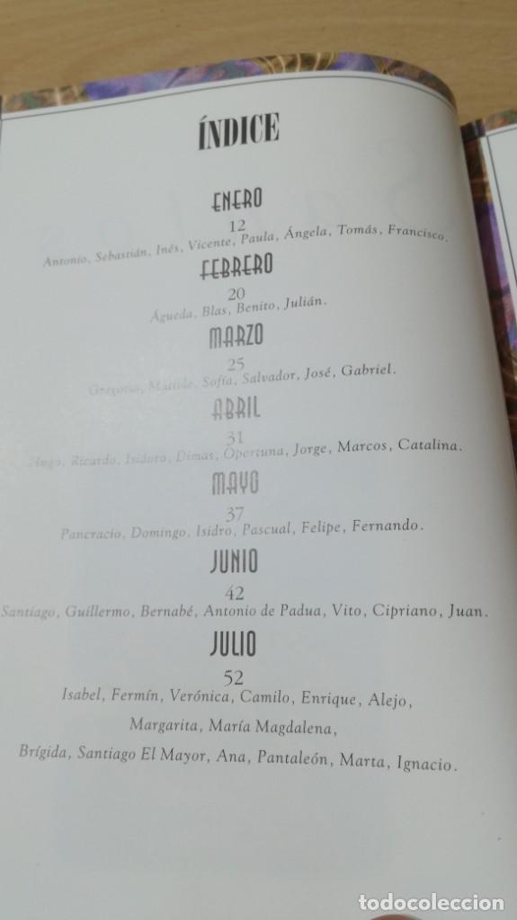 Libros de segunda mano: SANTOS EL CUANDO,. EL COMO, EL PORQUE - LIBSA	 /   	&Oacute;-204 - Foto 6