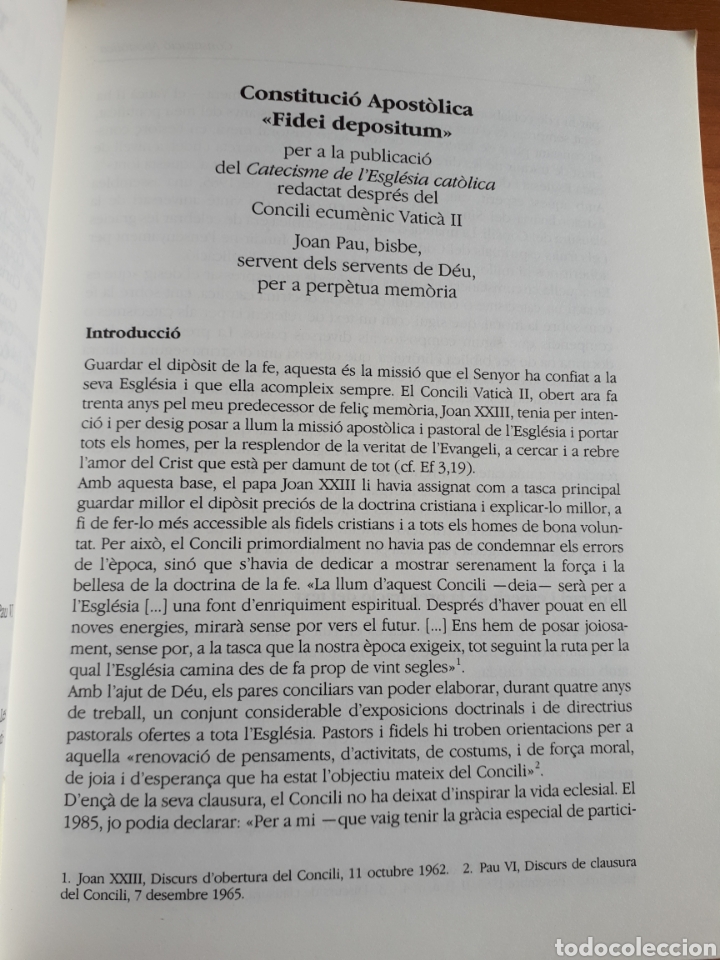 Libros de segunda mano: CATECISME DE LESGL&Eacute;SIA CAT&Ograve;LICA - Foto 4