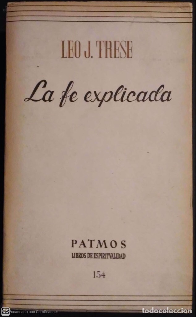 Libros de segunda mano: La fe explicada. Leo J.Treste. Patmos. 1975. - Foto 1
