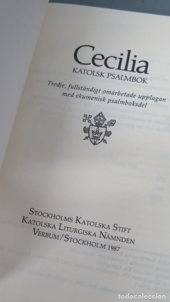 Libros de segunda mano: CECILIA. KATOLSK PSLAMBOK - Foto 2