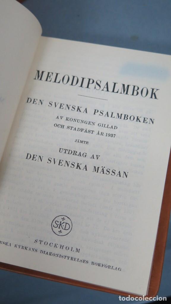 Libros de segunda mano: 1960.- MELODIPSALMBOK. UPPSALA - Foto 2