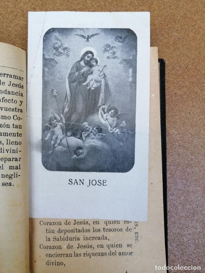 Libros de segunda mano: LIBRO RELIGIOSO EL DEVOTO DEL SAGRADO CORAZ&Oacute;N DE JES&Uacute;S 1895 - Foto 6