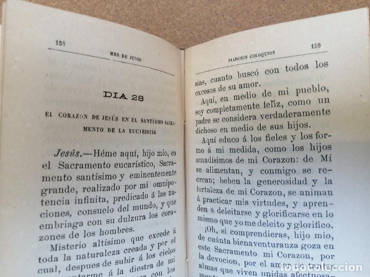 Libros de segunda mano: LIBRO RELIGIOSO EL DEVOTO DEL SAGRADO CORAZ&Oacute;N DE JES&Uacute;S 1895 - Foto 7