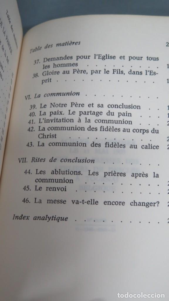 Libros de segunda mano: Table ouverte. La messe d&acute;aujourd&acute;hui. remise en cause - Foto 4
