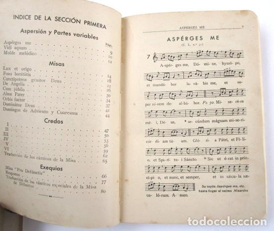 Libros de segunda mano: Cantoral Gregoriano popular - Foto 2