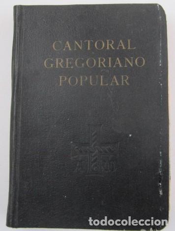Libros de segunda mano: Cantoral Gregoriano popular - Foto 1