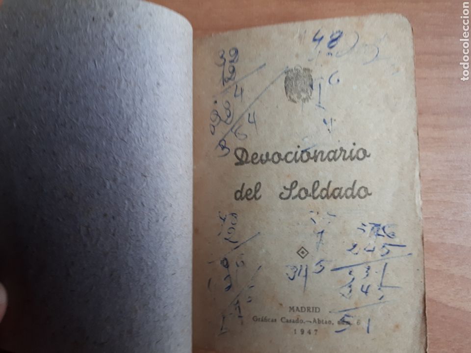 Libros de segunda mano: DEVOCIONARIO DEL SOLDADO 1947 - Foto 3