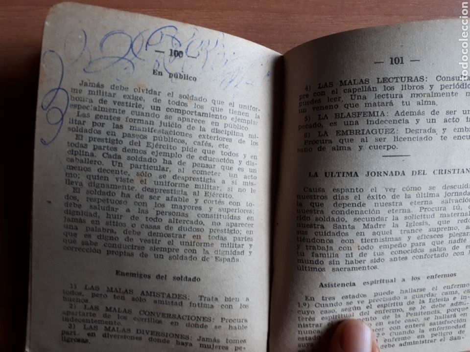 Libros de segunda mano: DEVOCIONARIO DEL SOLDADO 1947 - Foto 5
