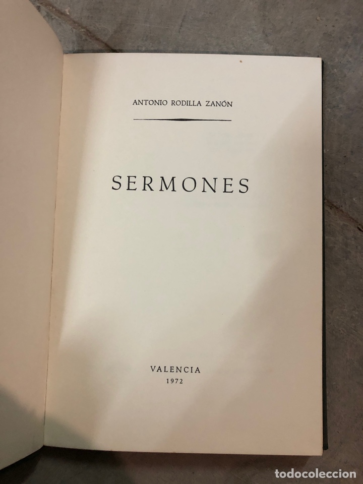 Libros de segunda mano: SERMONES - Valencia 1972 - Foto 2