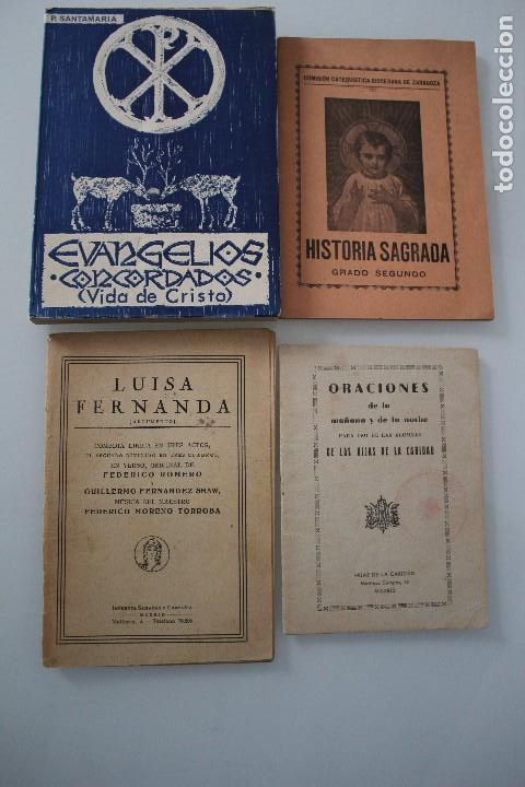 Libros de segunda mano: 4 LIBROS ANTIGUAS DE TEMAS RELIGIOSOS - Foto 1