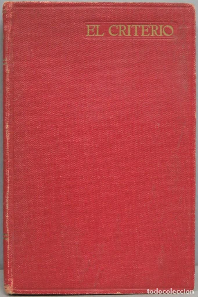 Libros de segunda mano: 1948.- EL CRITERIO. JAIME BALMES, PRO. - Foto 1