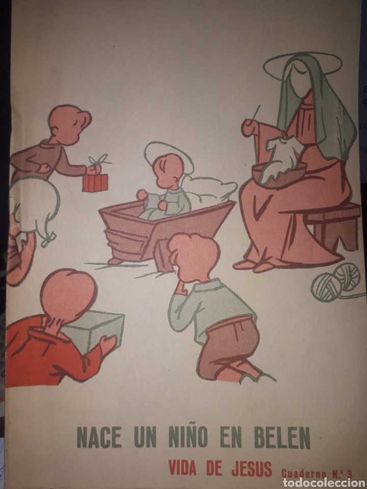 Libros de segunda mano: NACE UN NI&Ntilde;O EN BEL&Eacute;N VIDA DE JES&Uacute;S CUADERNO N 3