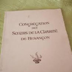Libros de segunda mano: CONGREGACIÓN DE LAS HERMANAS DE LA CARIDAD DE BESANCON.1948,FRANCES