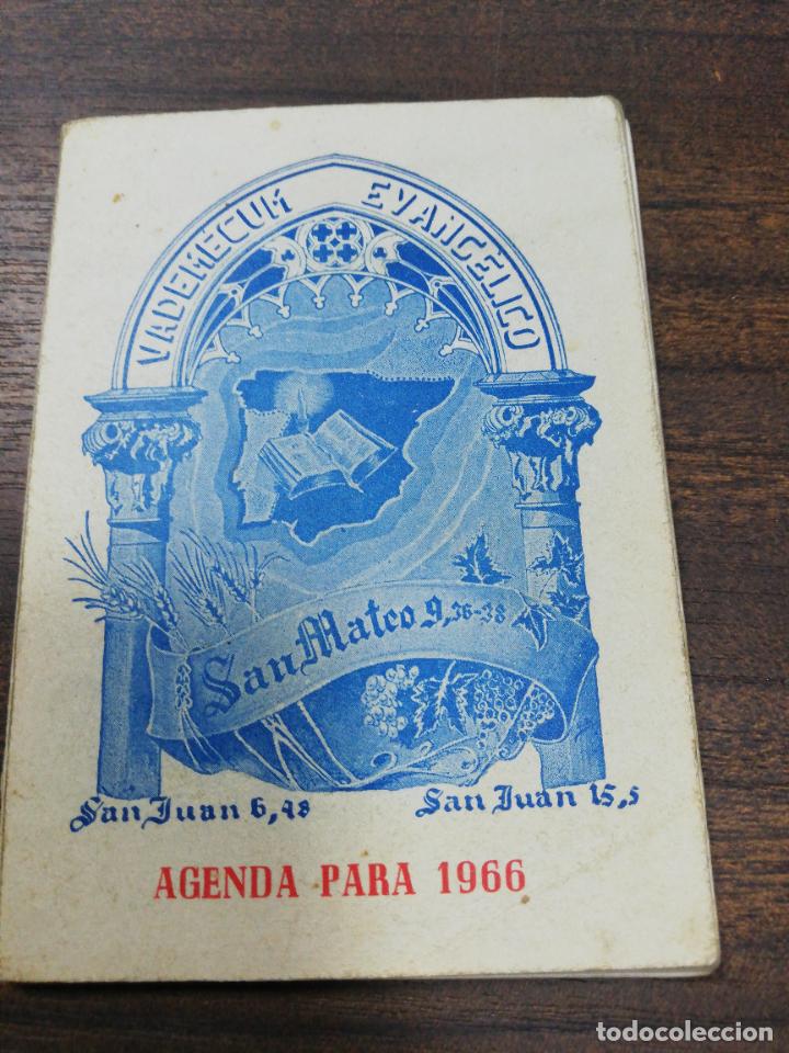 Gebrauchte B&uuml;cher: VADEMECUN EVANGELICO. SAN MATEO. AGENDA PARA 1966. MEDIDAS : 12 X 9 CM APROX.