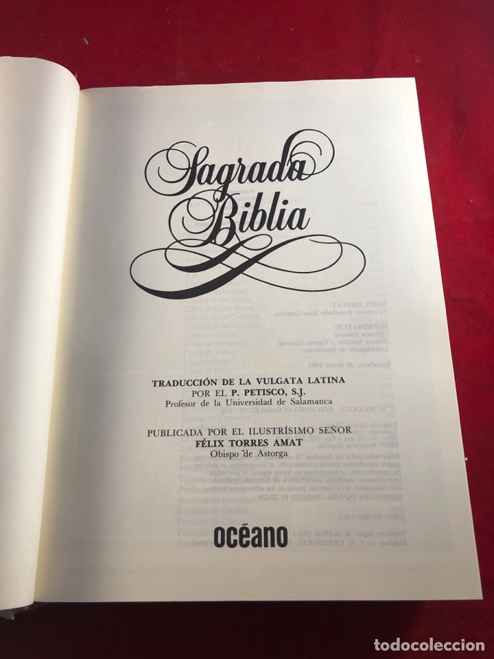 Libros de segunda mano: La sagrada biblia - Foto 3